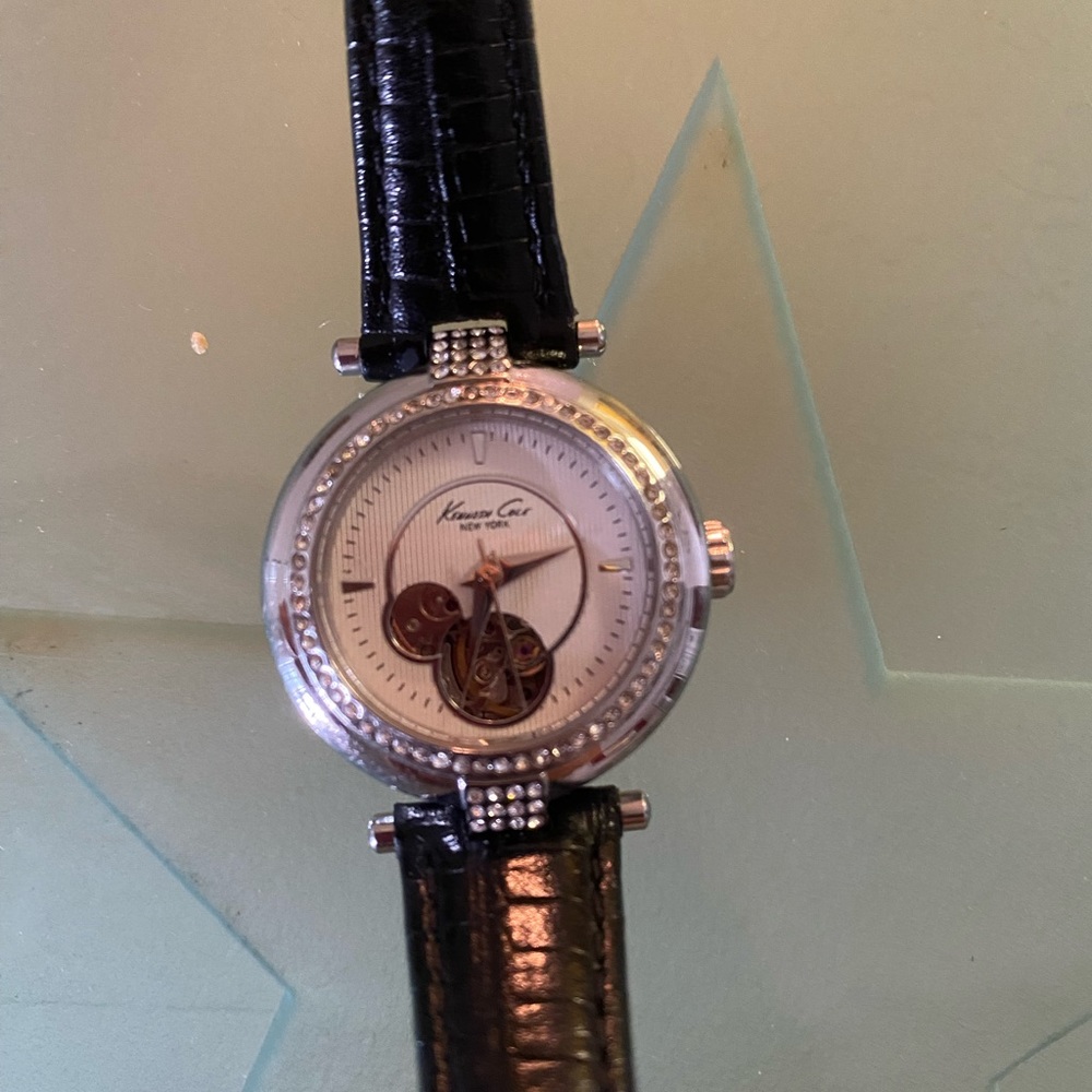 Kenneth Cole Swarovski stones watch